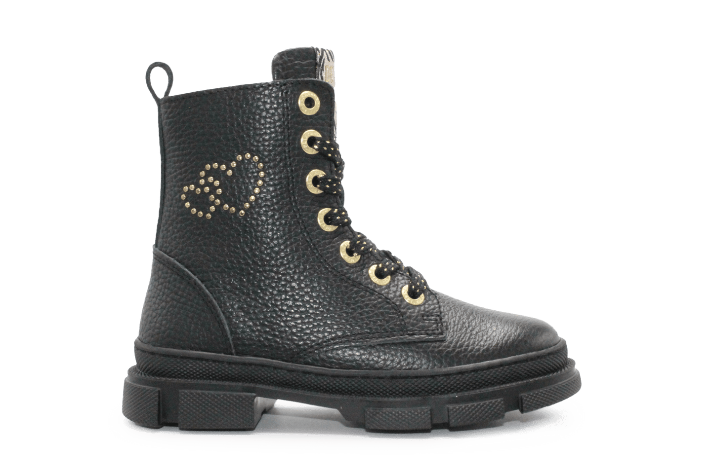Develab Hartjes boots - Zwart - hatshoe