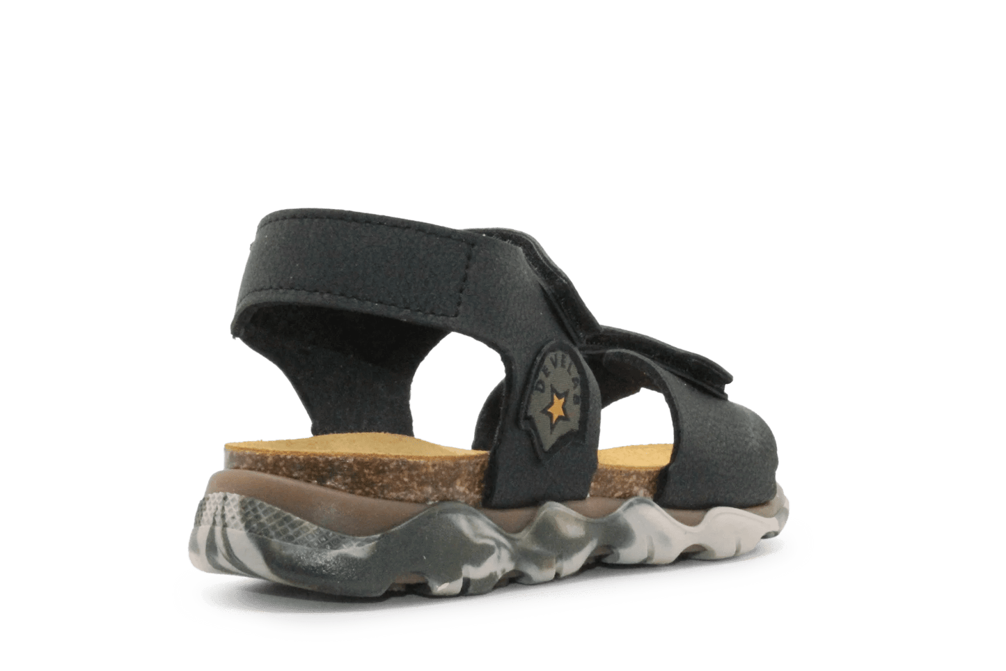 Develab Sandaal 48493 - Zwart - hatshoe