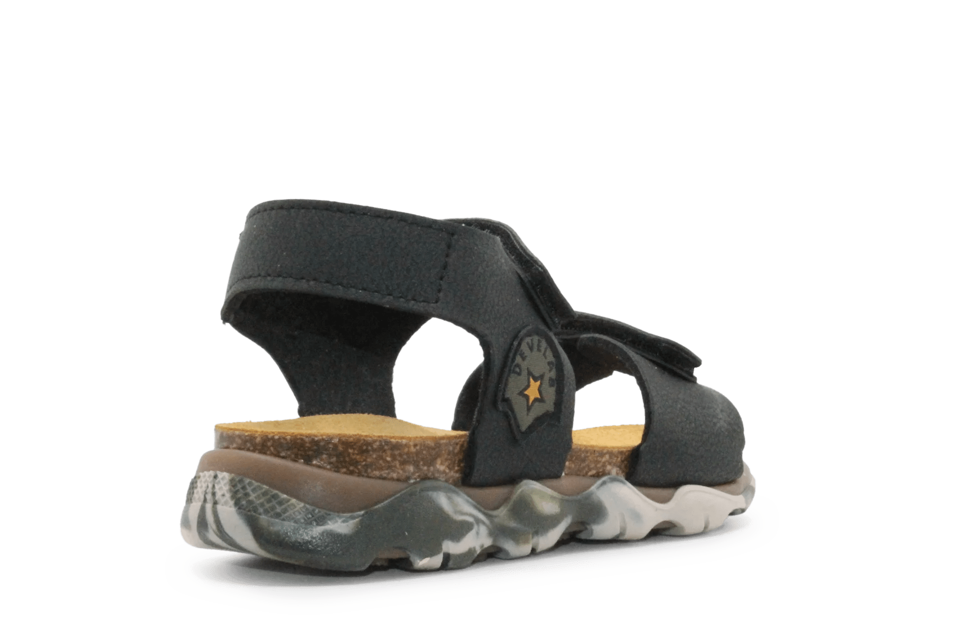 Develab Sandaal 48493 - Zwart - hatshoe