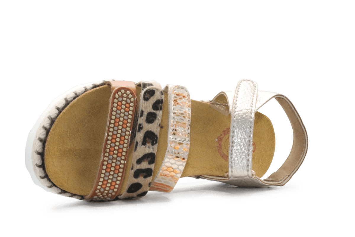Develab Sandaal 48546 - Goud - hatshoe