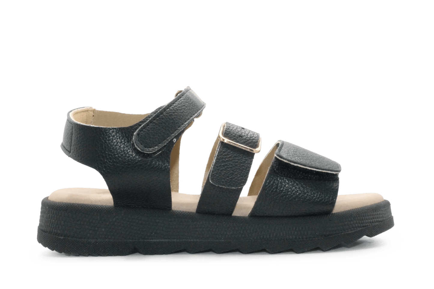 Develab Sandaal 48548 - Black Nappa - hatshoe