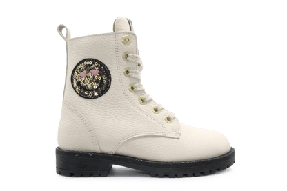 Develab Smily boots - Beige - hatshoe
