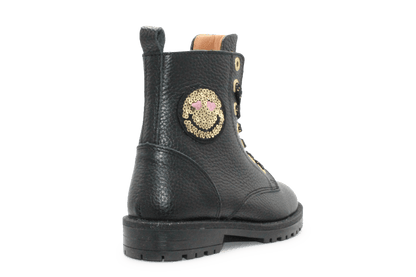 Develab Smily boots - Zwart - hatshoe