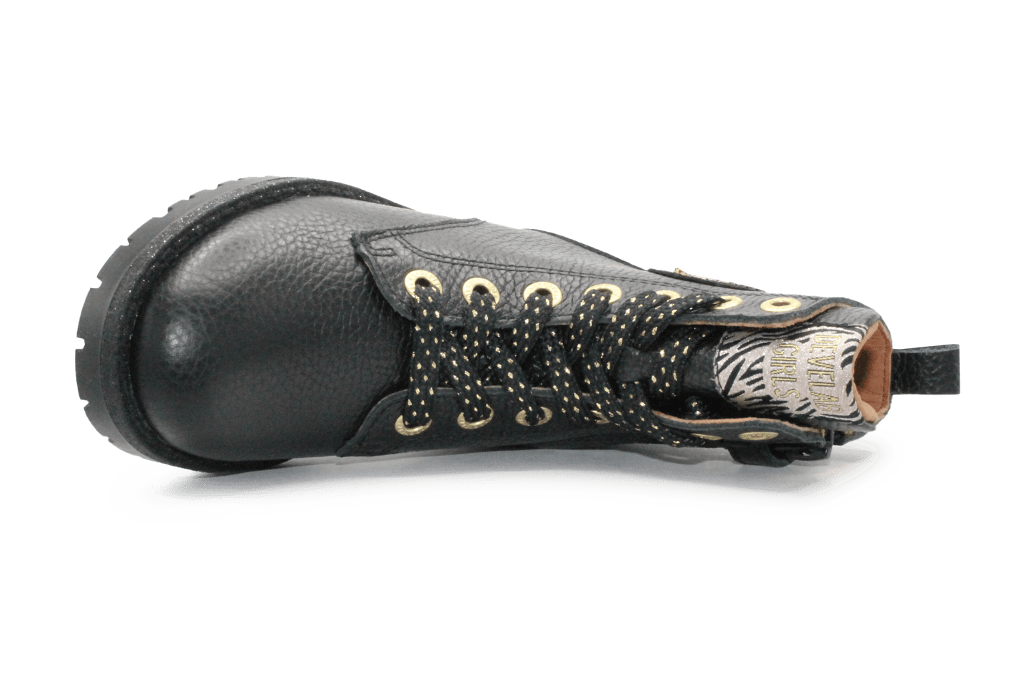 Develab Smily boots - Zwart - hatshoe