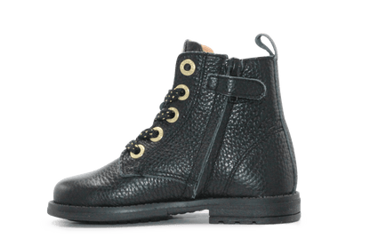 Develab Veter Boots Meisjes 47176 - Zwart - hatshoe