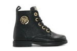 Develab Veter Boots Meisjes 47176 - Zwart - hatshoe