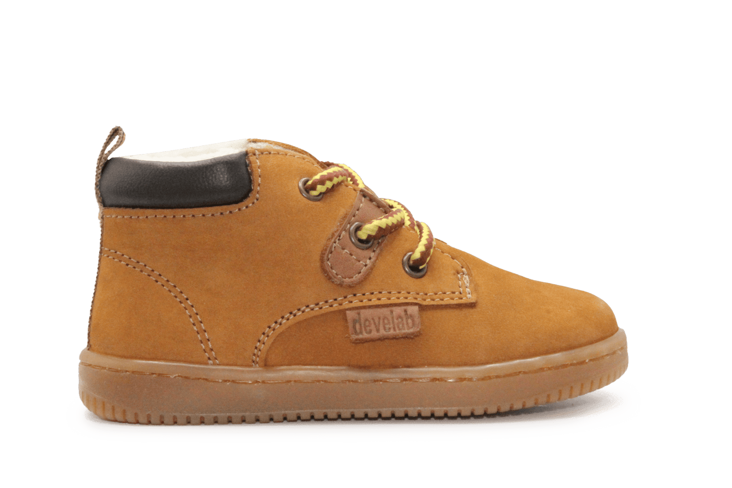 Develab Veter Schoen Jongens 44403 - Cognac - hatshoe