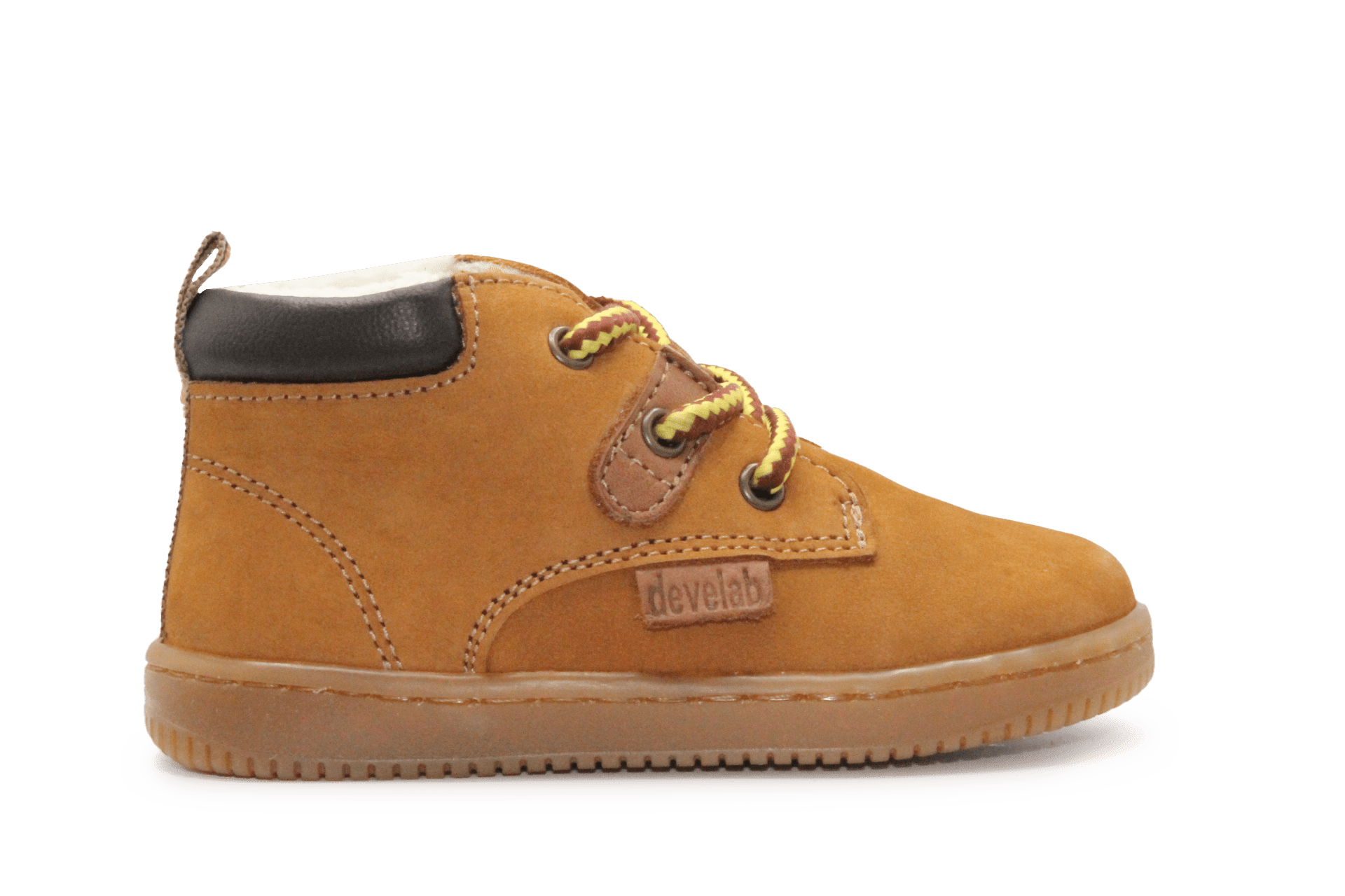 Develab Veter Schoen Jongens 44403 - Cognac - hatshoe