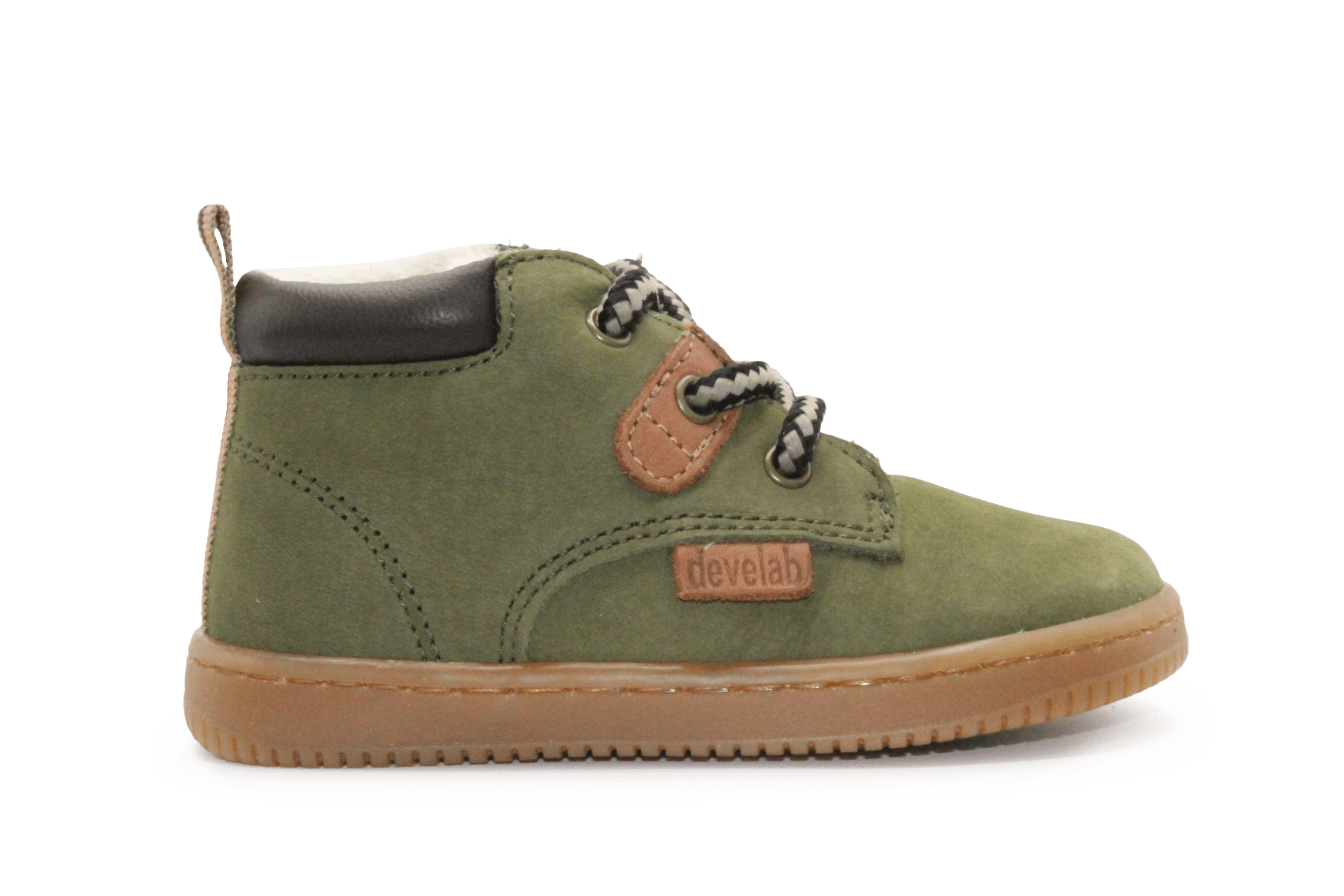 Develab Veter Schoen Jongens 44403 - Kaki - hatshoe