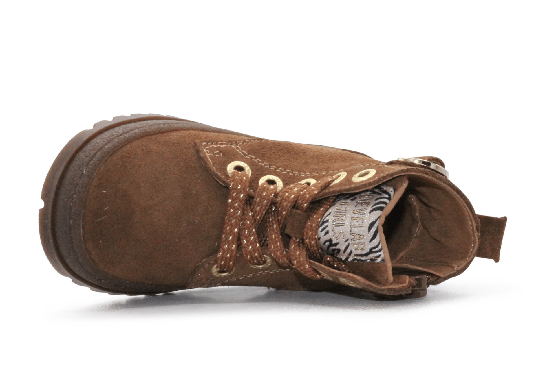 Develab Veterboot Meisjes 47170 - Cognac