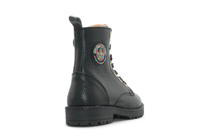 Develab Veterboot Meisjes 47188 - Zwart - hatshoe