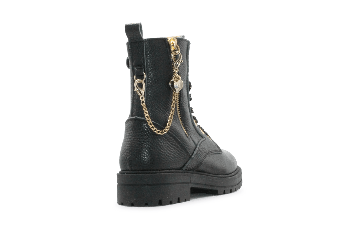 Develab Veterboot Meisjes 47190 - Zwart - hatshoe