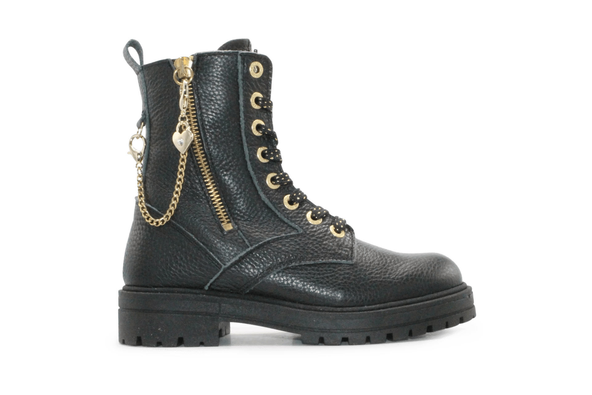 Develab Veterboot Meisjes 47190 - Zwart