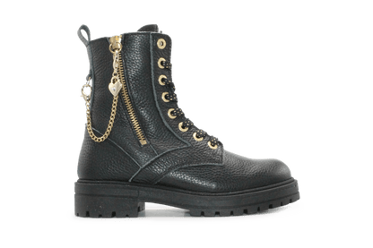 Develab Veterboot Meisjes 47190 - Zwart - hatshoe