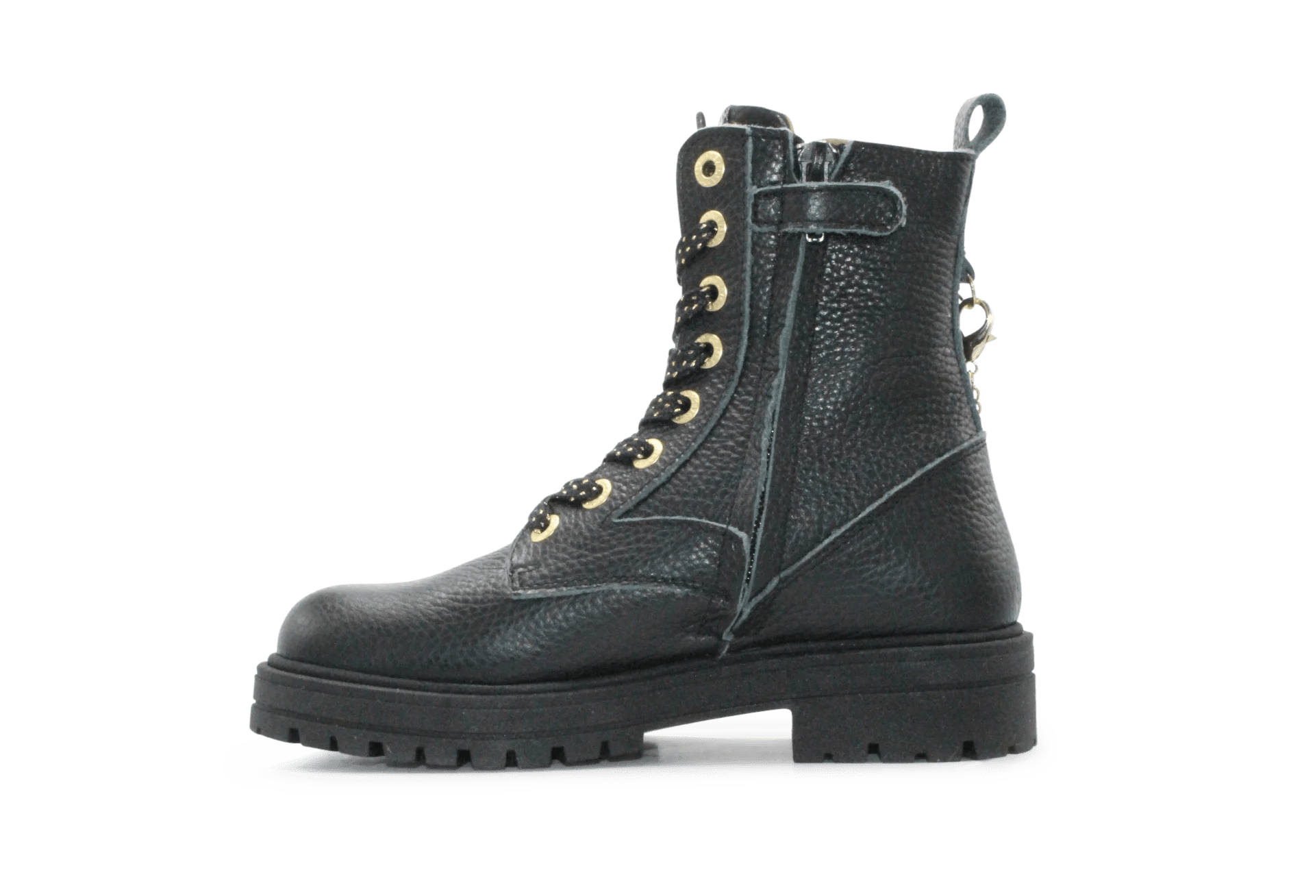 Develab Veterboot Meisjes 47190 - Zwart