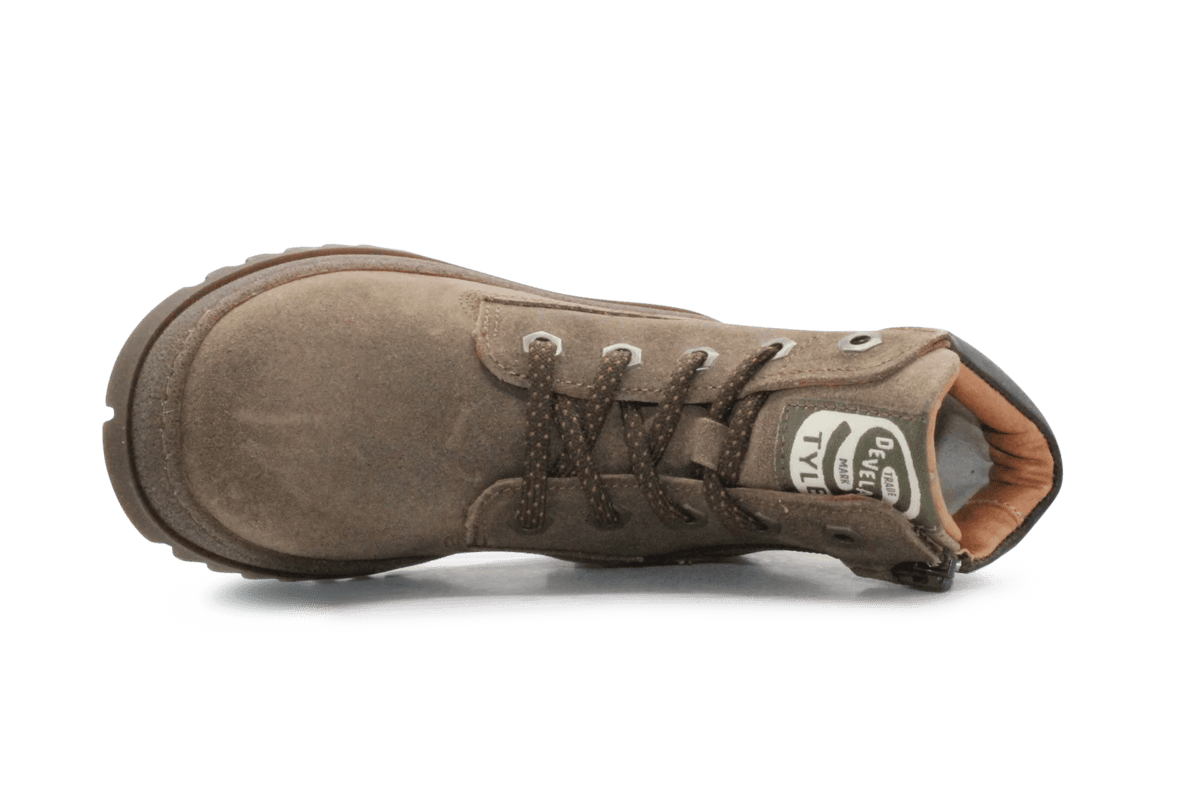 Develab Veterschoen Jongens 47213 - Donkerbruin - hatshoe
