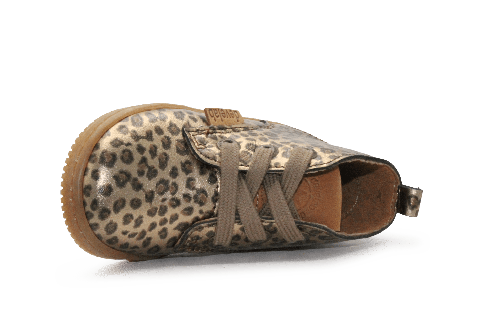 Develab Veterschoen Meisjes 46242 - Goud Panter