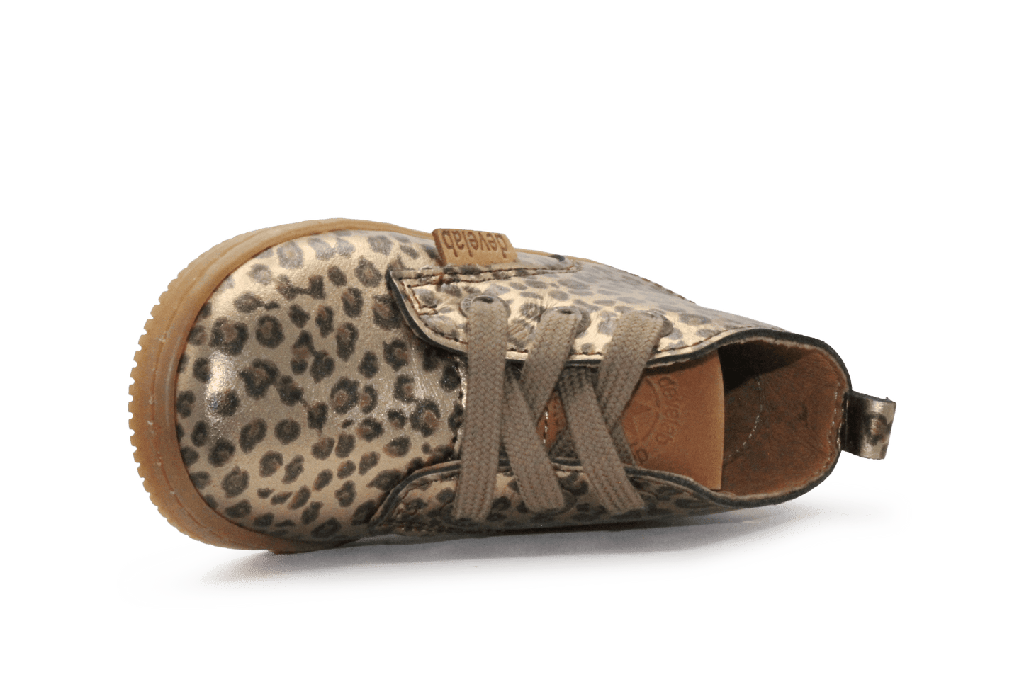 Develab Veterschoen Meisjes 46242 - Goud Panter - hatshoe