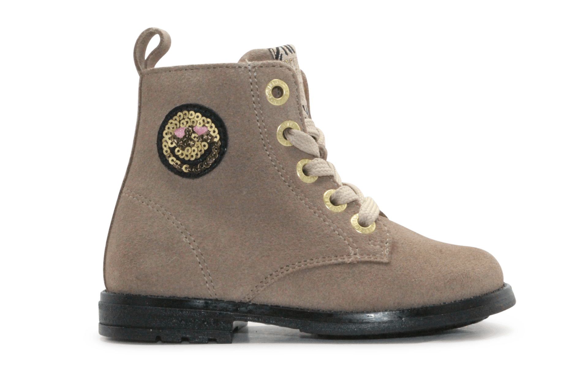 Develab Veterschoenen Meisjes 47176 - Taupe