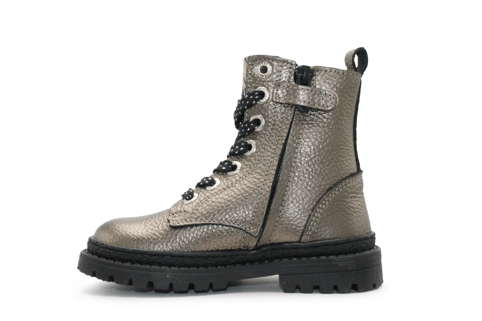 Develab Vlinder Boots Meisje - Antraciet metallic
