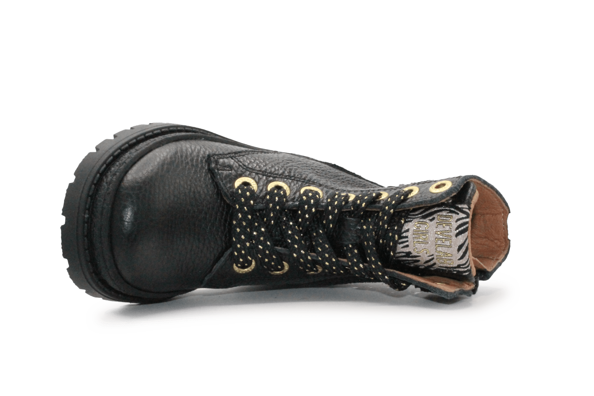 Develab Vlinder Boots Meisje - Zwart
