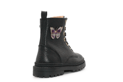 Develab Vlinder Boots Meisje - Zwart - hatshoe
