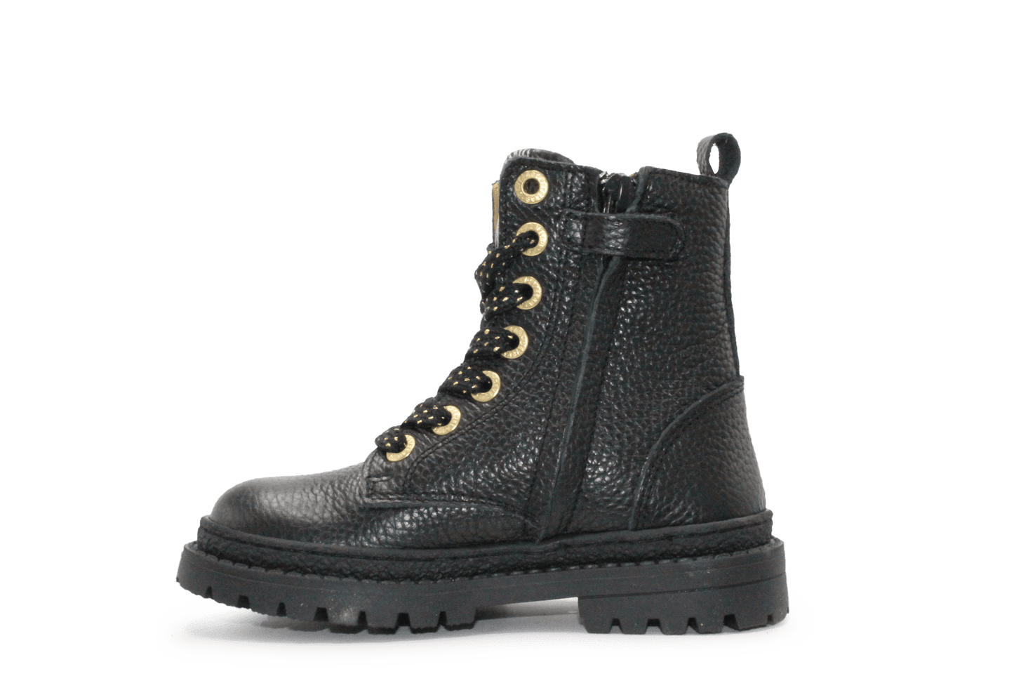 Develab Vlinder Boots Meisje - Zwart - hatshoe