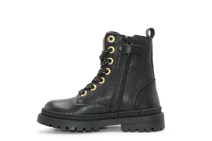Develab Vlinder Boots Meisje - Zwart - hatshoe