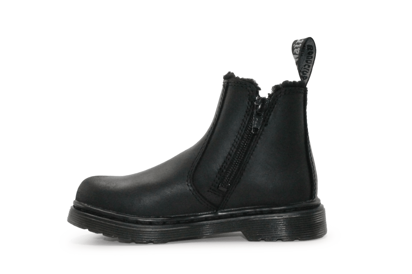 Dr. Martens Leonore Mono leren enkelboots - Zwart - hatshoe