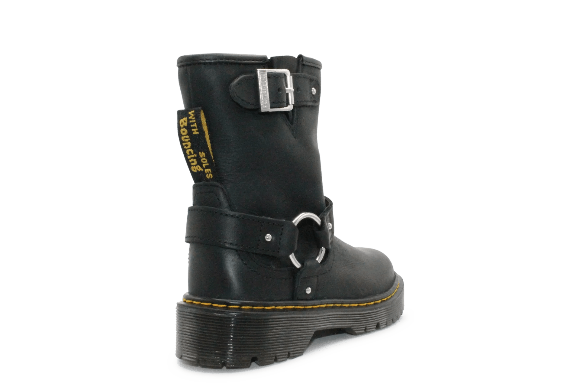 Dr. Martens Meisjes Biker Boots Genaya - Zwart