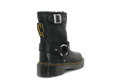 Dr. Martens Meisjes Biker Boots Genaya - Zwart - hatshoe