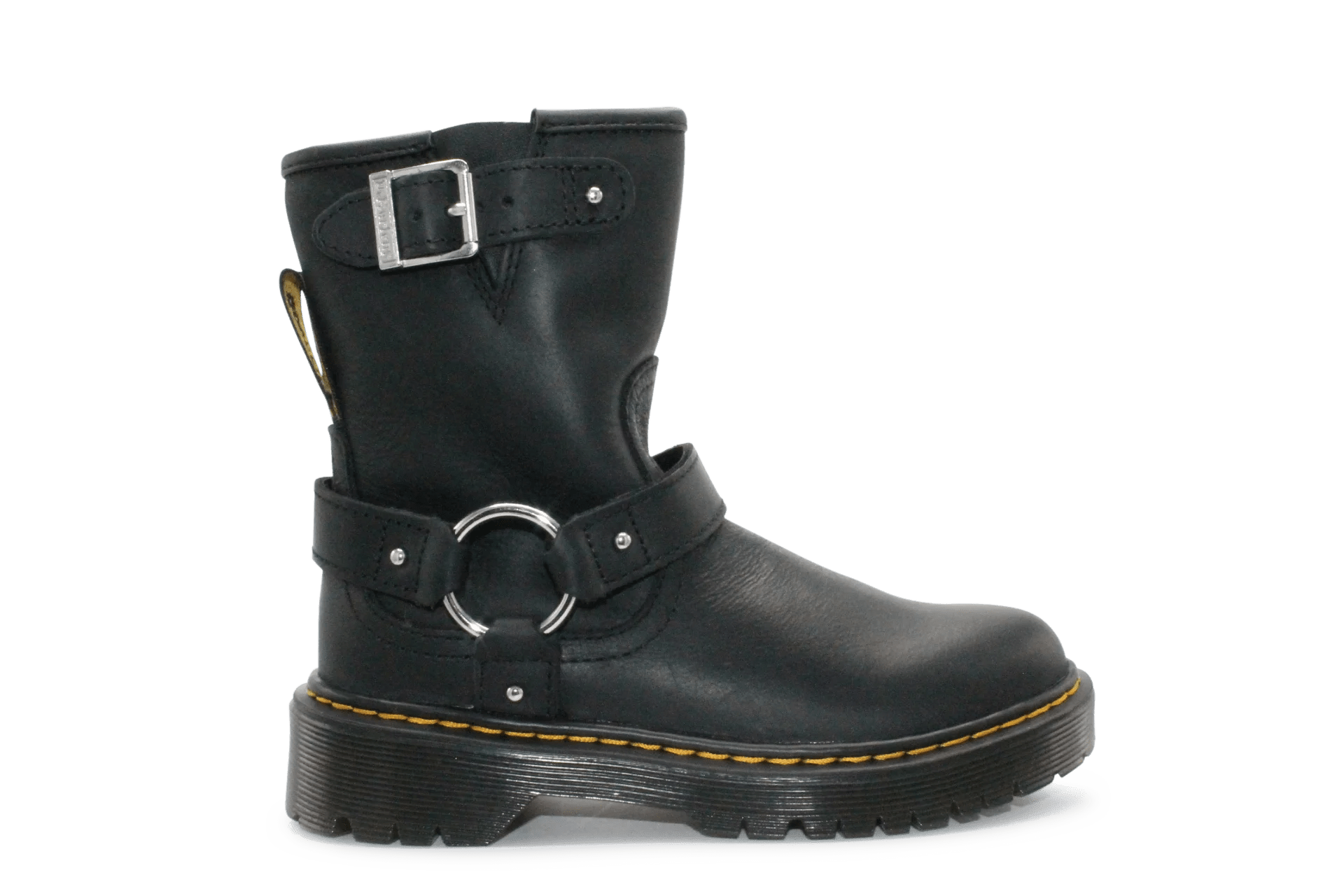 Dr. Martens Meisjes Biker Boots Genaya - Zwart