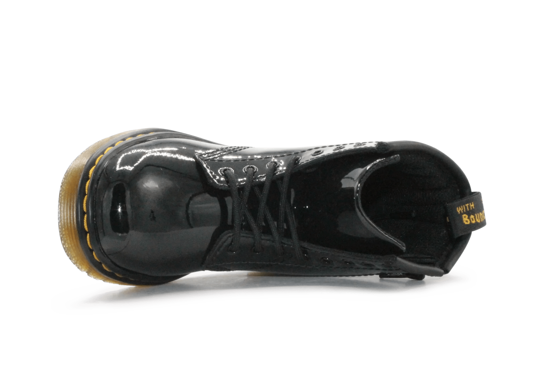 Dr. Martens Meisjes Boots 1460 - Black Patent Lamper - hatshoe