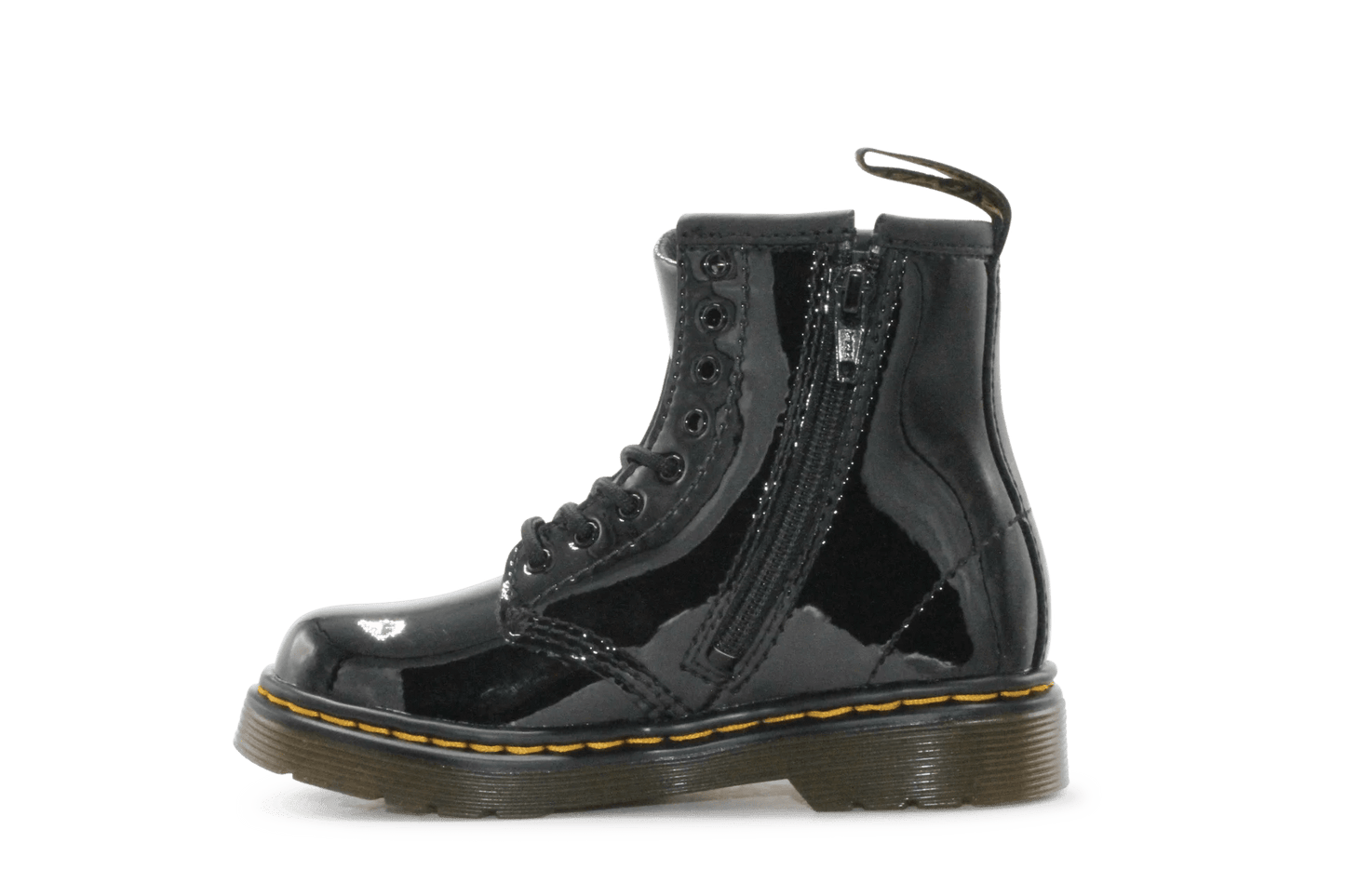Dr. Martens Meisjes Boots 1460 - Black Patent Lamper - hatshoe