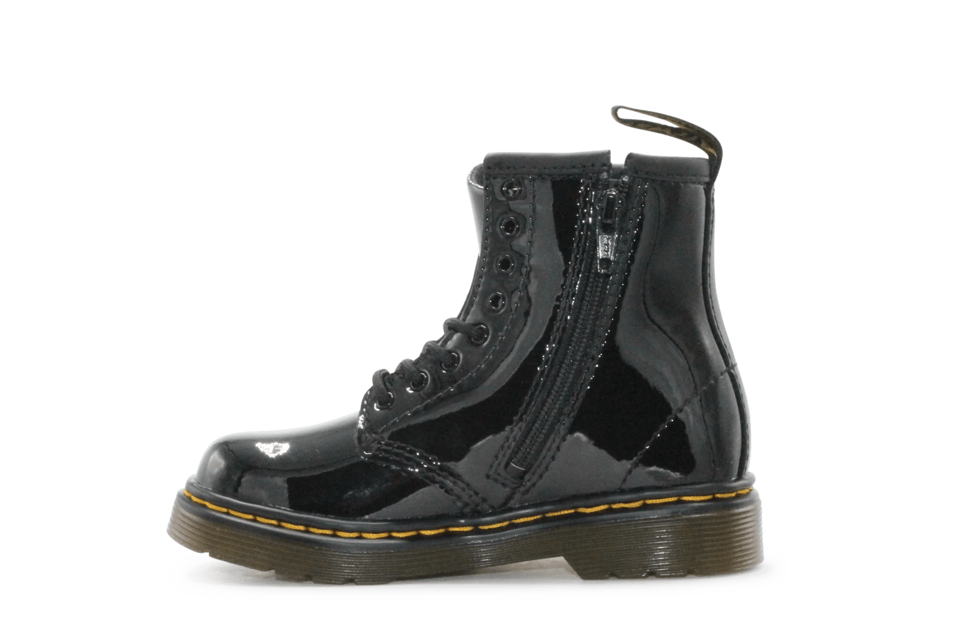 Dr. Martens Meisjes Boots 1460 - Black Patent Lamper - hatshoe