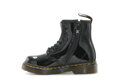 Dr. Martens Meisjes Boots 1460 - Black Patent Lamper - hatshoe