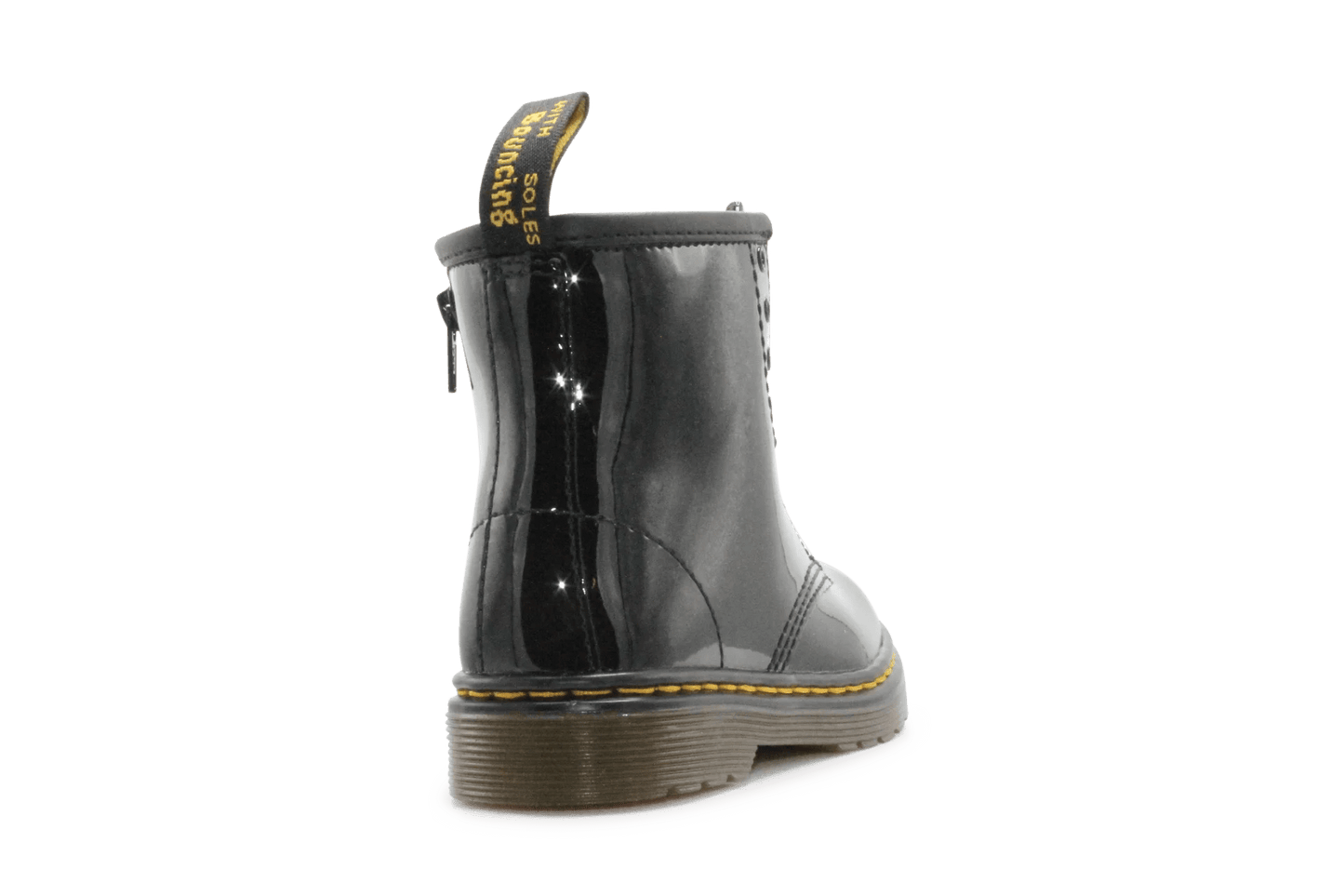 Dr. Martens Meisjes Boots 1460 - Black Patent Lamper - hatshoe