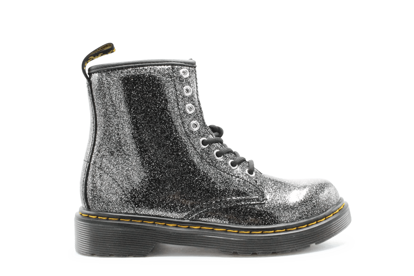 Dr. Martens Meisjes Boots 1460 - Black Silver - hatshoe