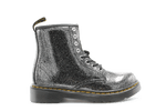 Dr. Martens Meisjes Boots 1460 - Black Silver - hatshoe