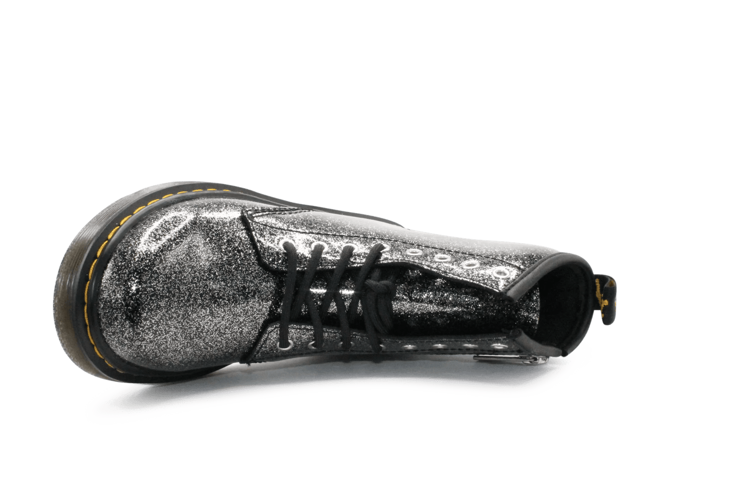 Dr. Martens Meisjes Boots 1460 - Black Silver - hatshoe