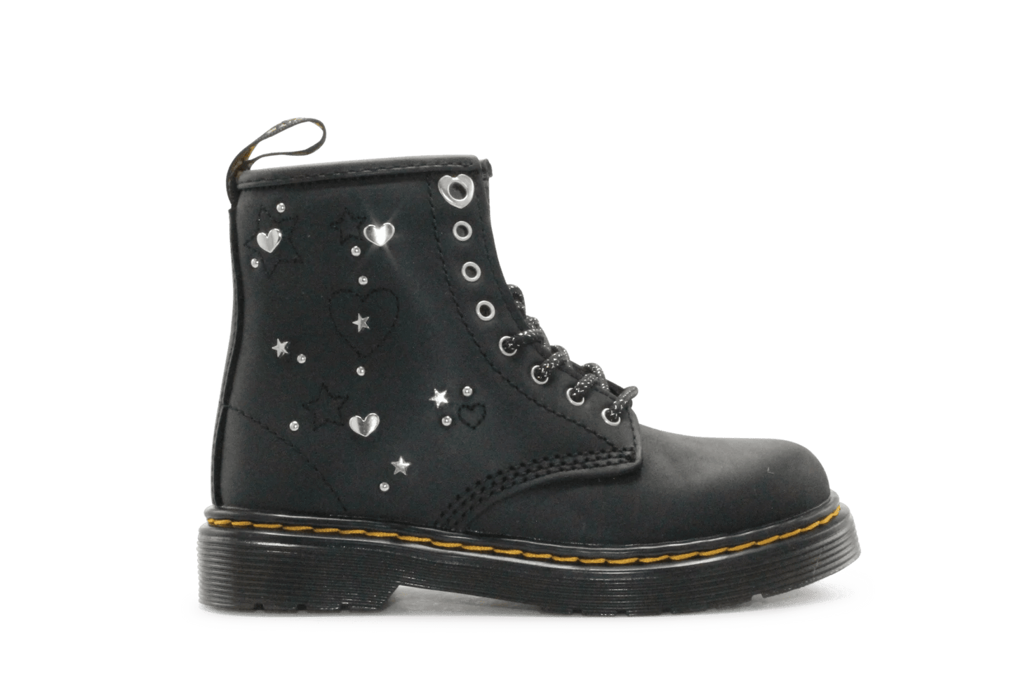 Dr. Martens Meisjes Boots 1460 - Black Wyoming - hatshoe