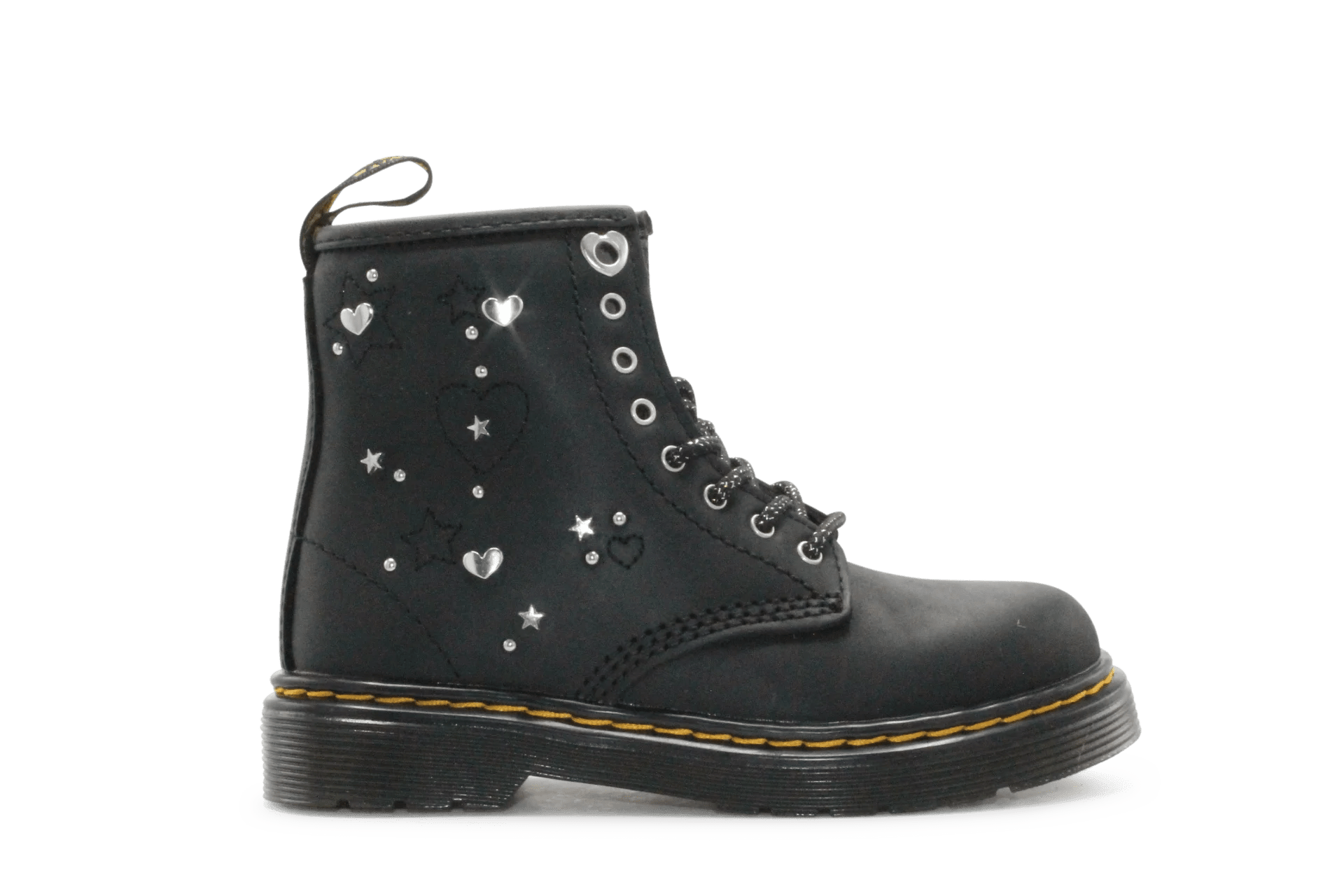 Dr. Martens Meisjes Boots 1460 - Black Wyoming - hatshoe