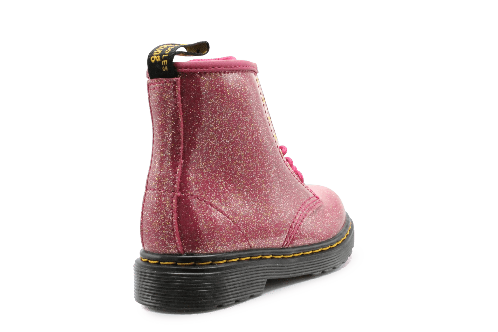 Dr. Martens Meisjes Boots 1460 - Fuchsia Silver Gold