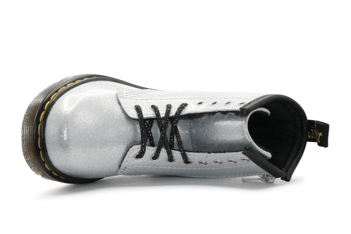 Dr. Martens Meisjes Boots 1460 - Silver - hatshoe