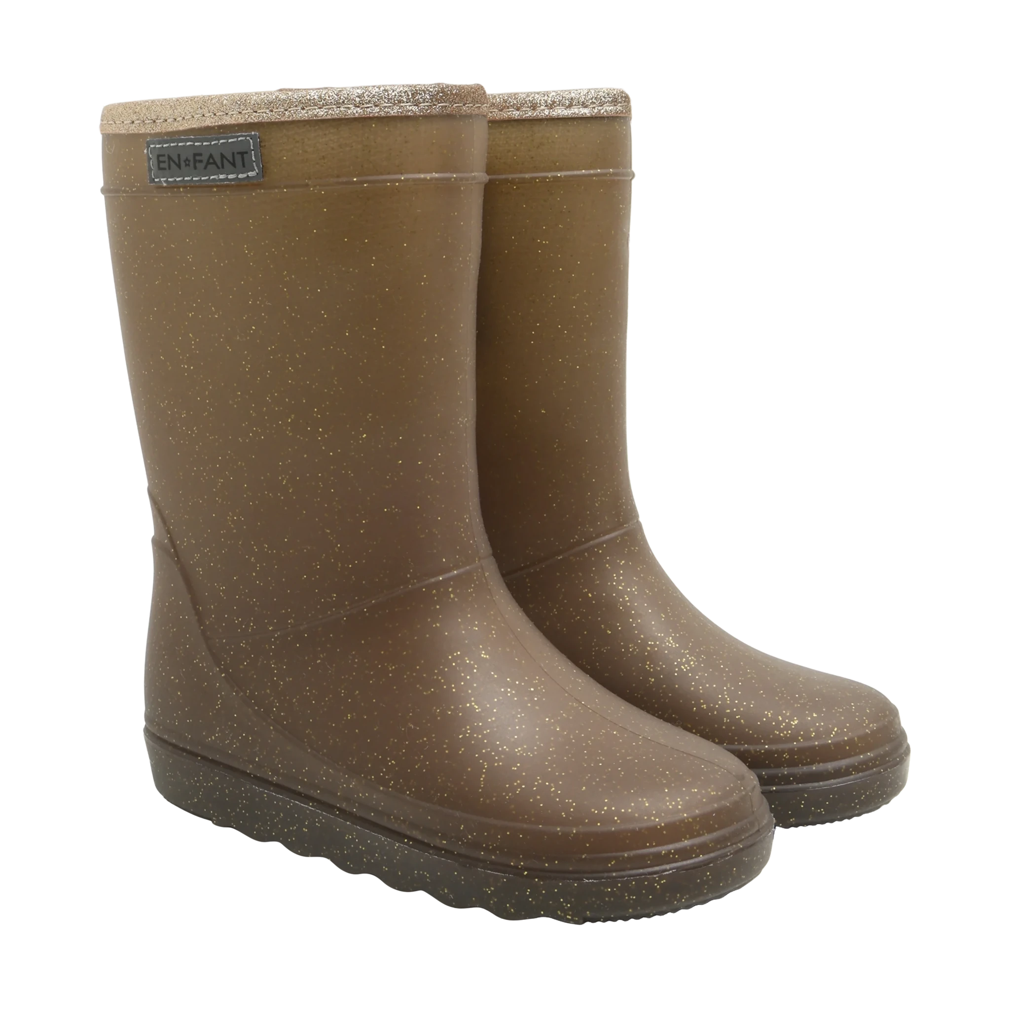 En Fant Glitter Thermolaars - Coffee Bean