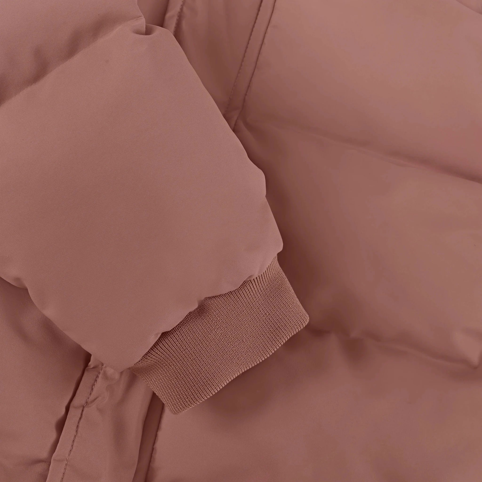 En Fant Jacket Quilt Solid - Burlwood