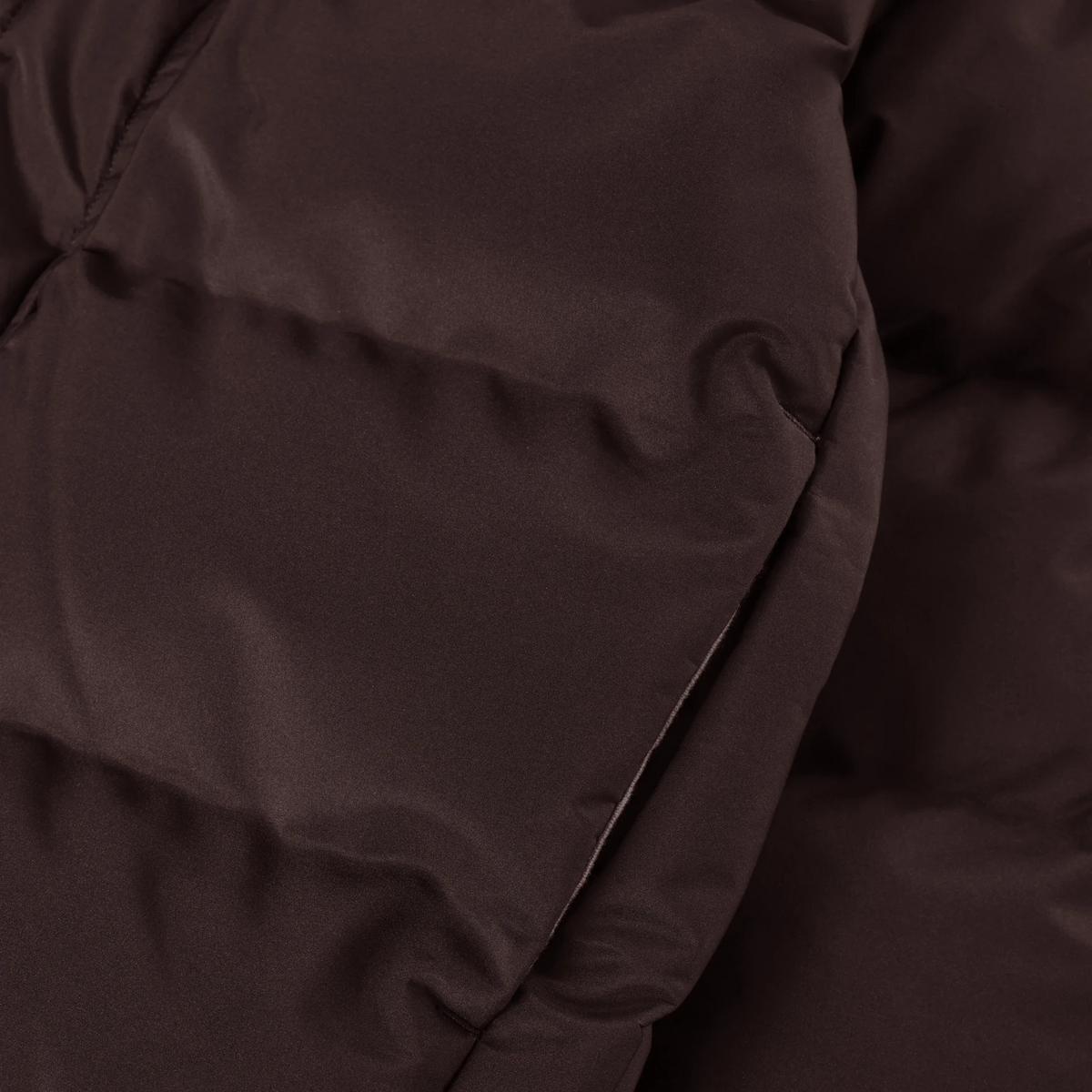 En Fant Jacket Quilt Solid - Coffee Bean - hatshoe