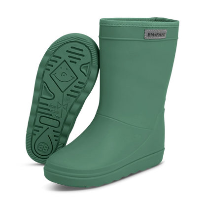 En Fant Regenlaarzen Solid - Green - hatshoe