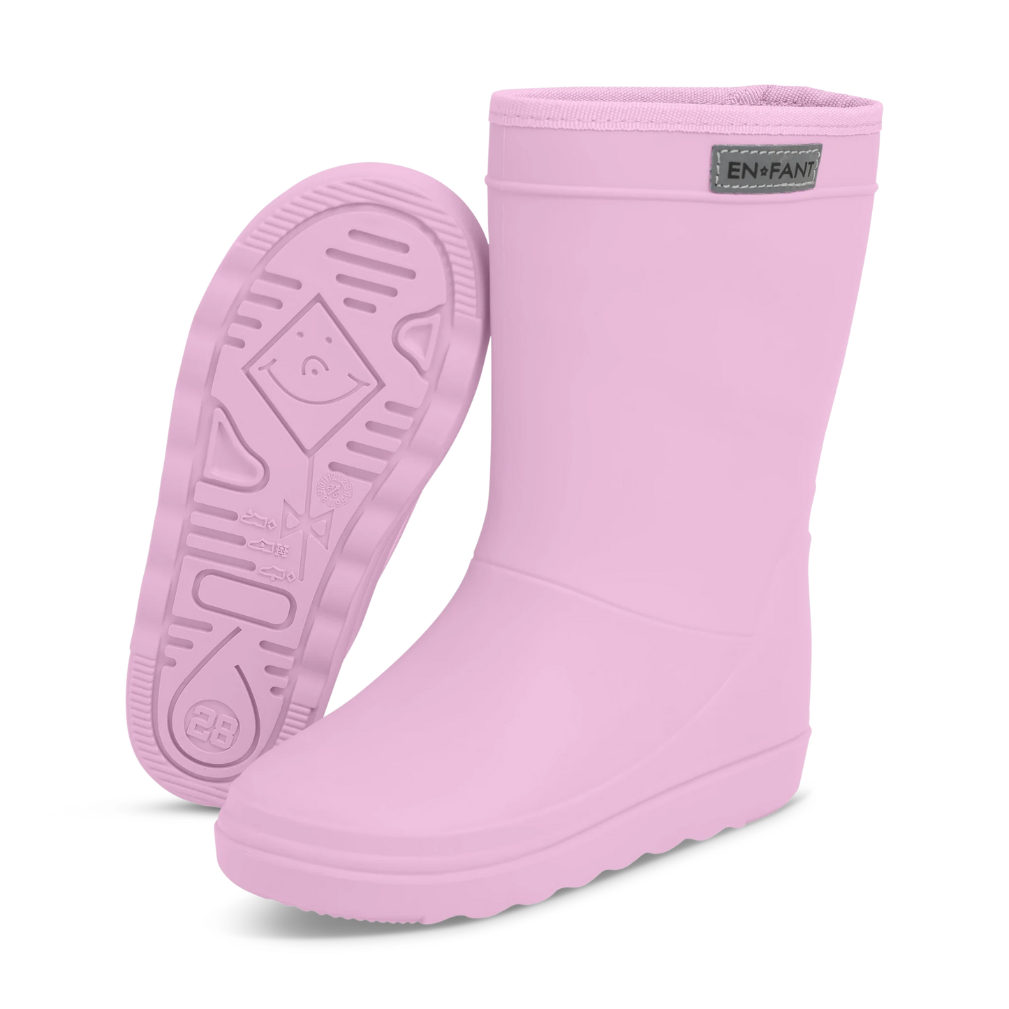 En Fant Regenlaarzen Solid - Roze - hatshoe