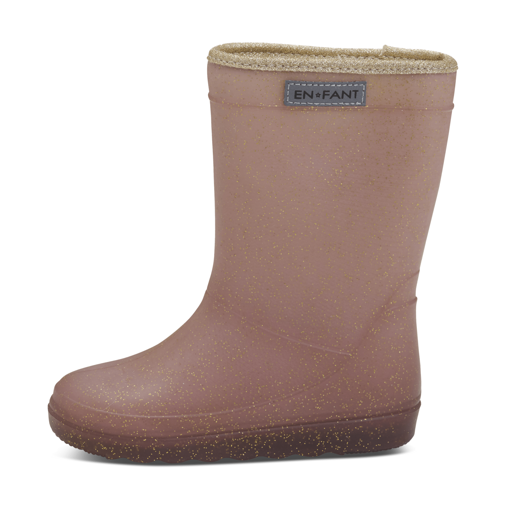 En Fant Thermo Boots Glitter - Rose Taupe - hatshoe